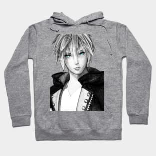 Riku - KH3 - Pencil Hoodie